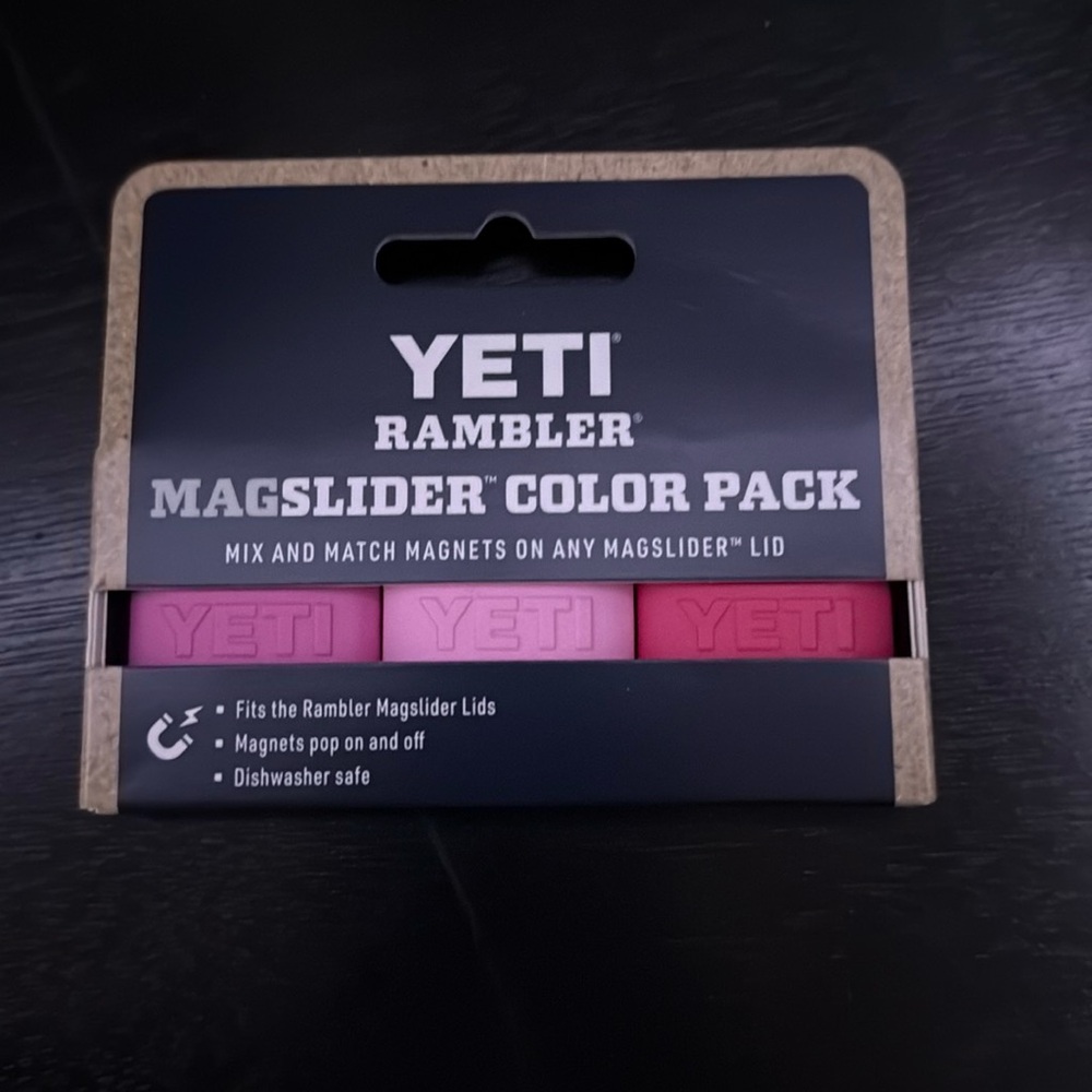 YETI Rambler Magslide PINK Color Pack HTF